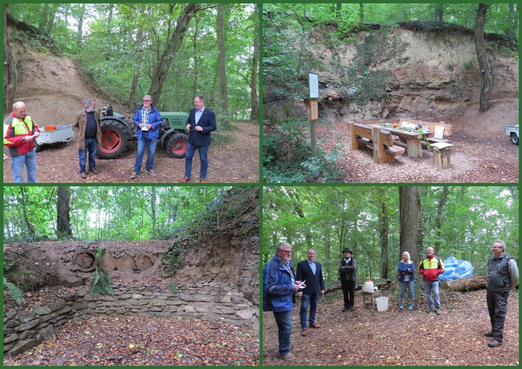 Einweihung Sitzgruppe 2020