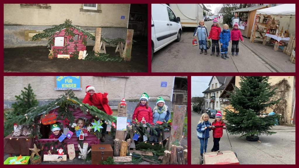 Nachlese zum Weihnachtsmarkt im Unterhof - Kinder unterstützen Kinder!